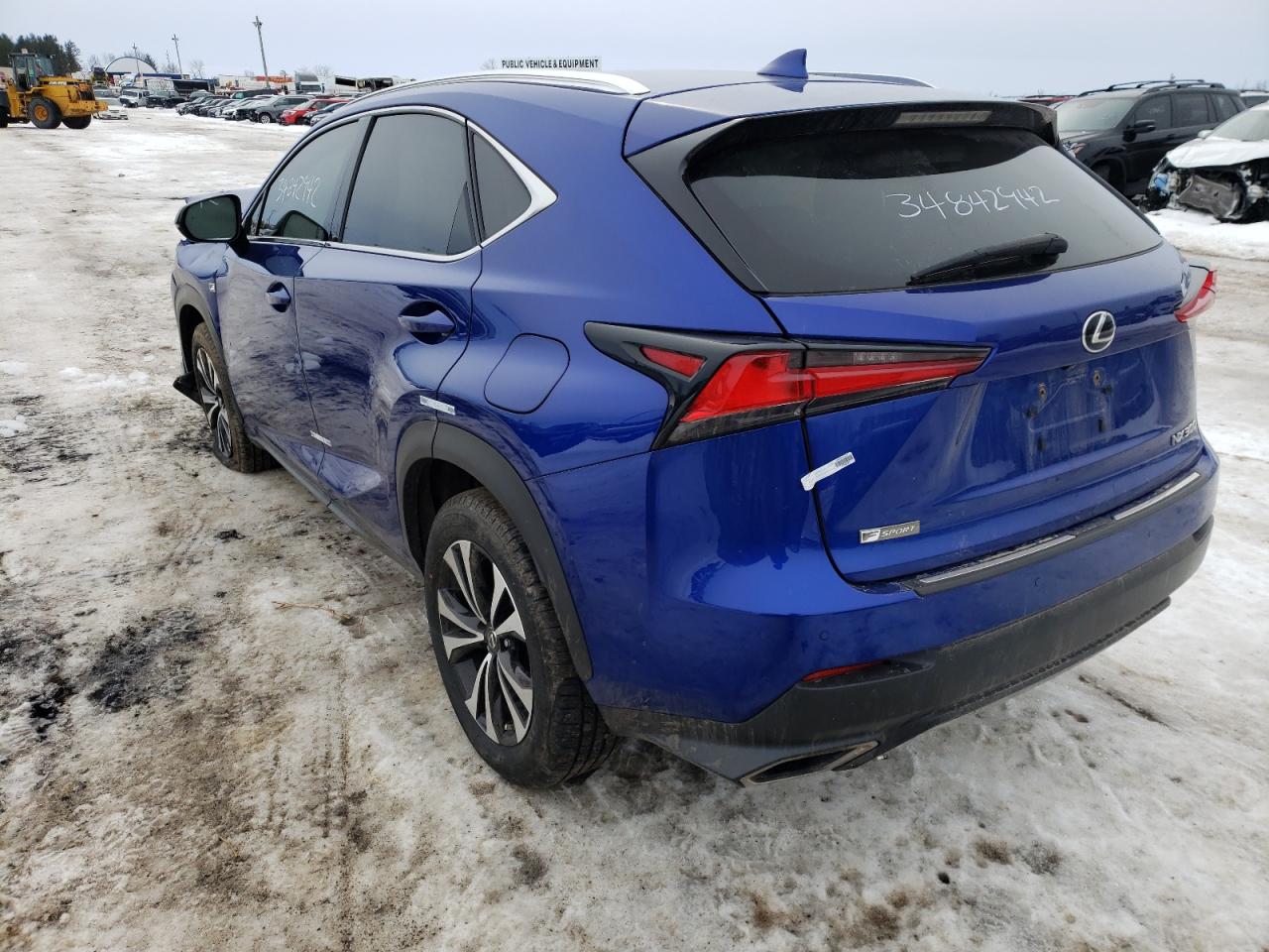 Photo 3 from auction – 2019 LEXUS NX 300 BAS with VIN JTJBARBZ0K2207448
