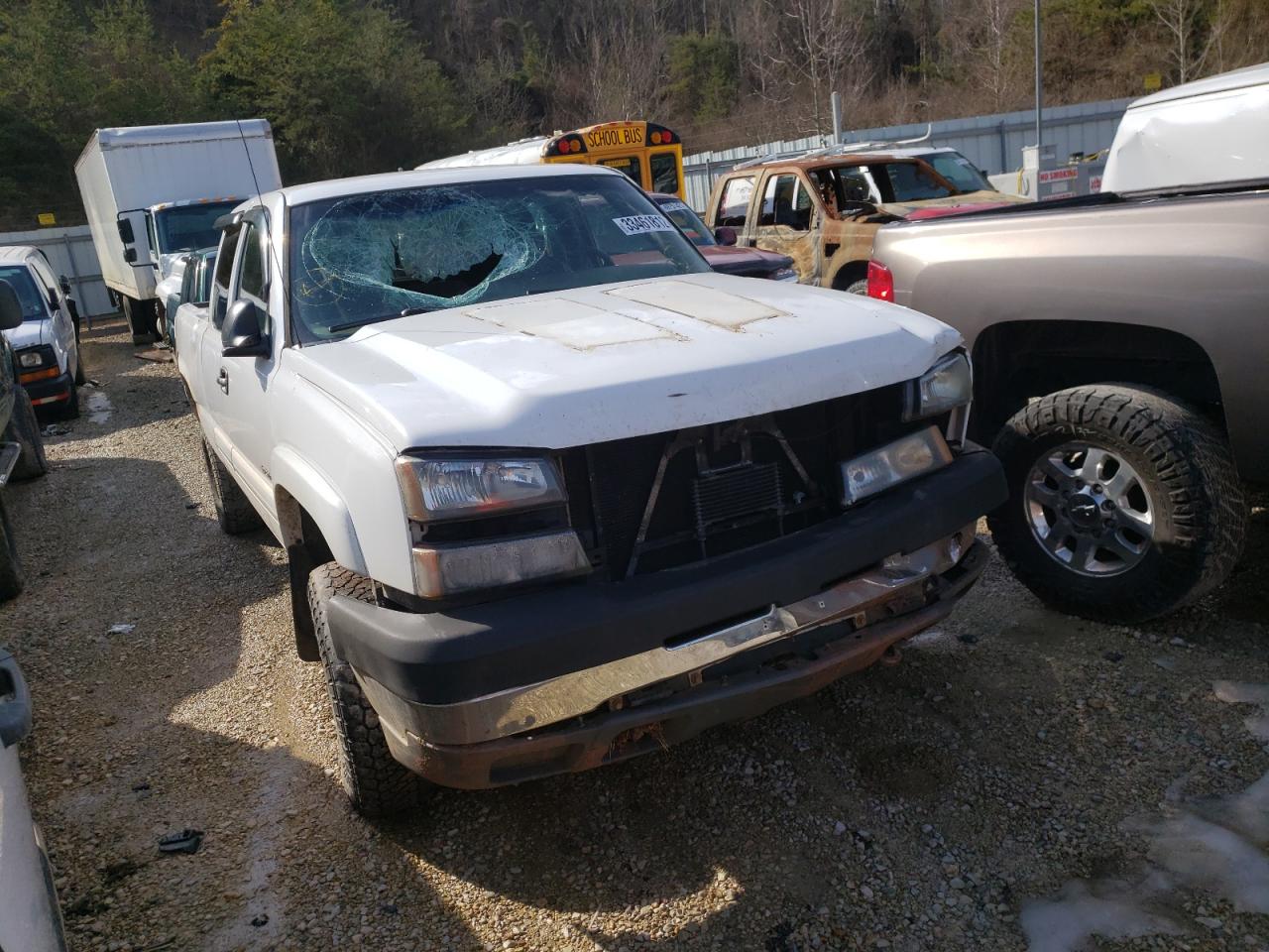 CHEVROLET SILVERADO 2005 with VIN 1GCHK29U45E220038 - Photo from auction