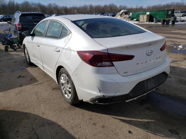 Photo 3 from auction – 2019 HYUNDAI ELANTRA SE with VIN 5NPD74LF3KH415274