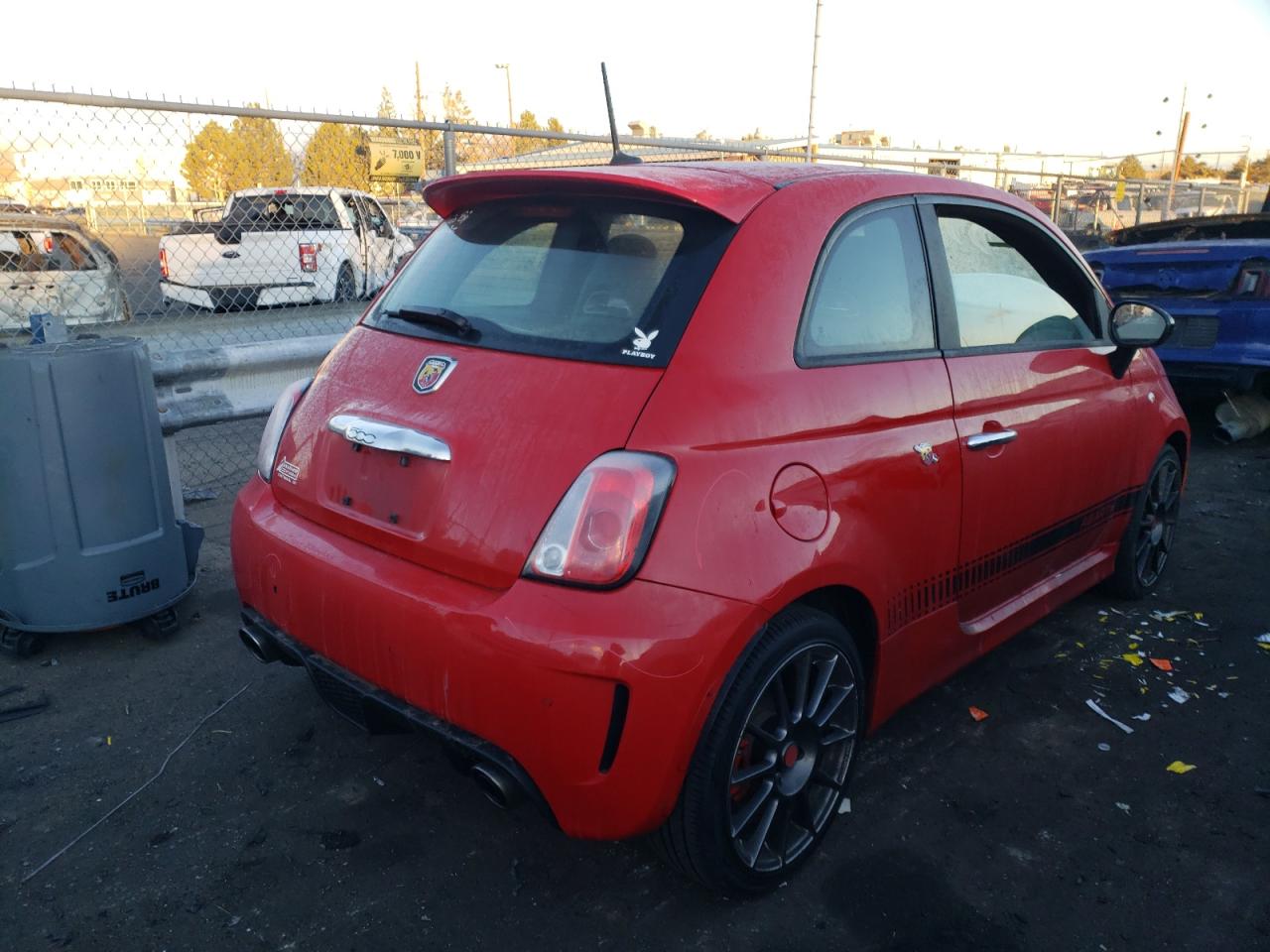 Foto 4 de la subasta – 2015 FIAT 500 ABARTH con VIN 3C3CFFFH7FT500362