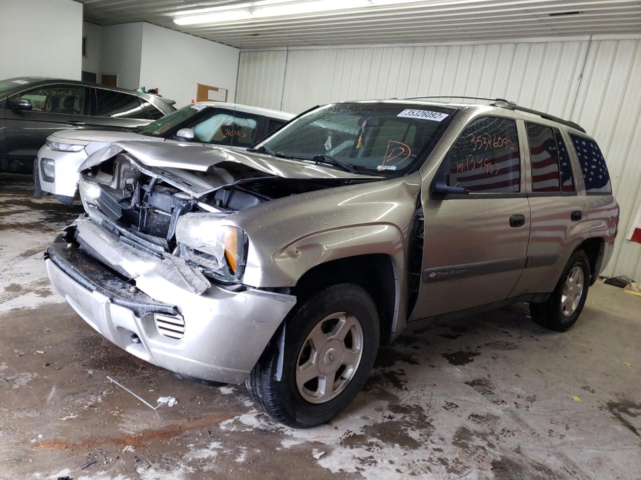 Photo 2 from auction – 2003 CHEVROLET TRAILBLAZE with VIN 1GNDT13S432388846