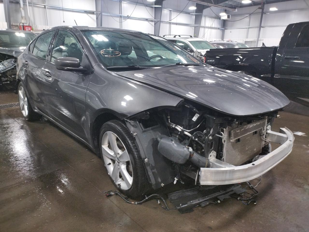 DODGE DART GT 2015 with VIN 1C3CDFEB6FD252727 - Photo from auction