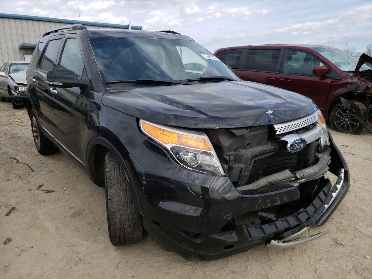 FORD EXPLORER X 2015 with VIN 1FM5K8D81FGB84651 - Photo from auction