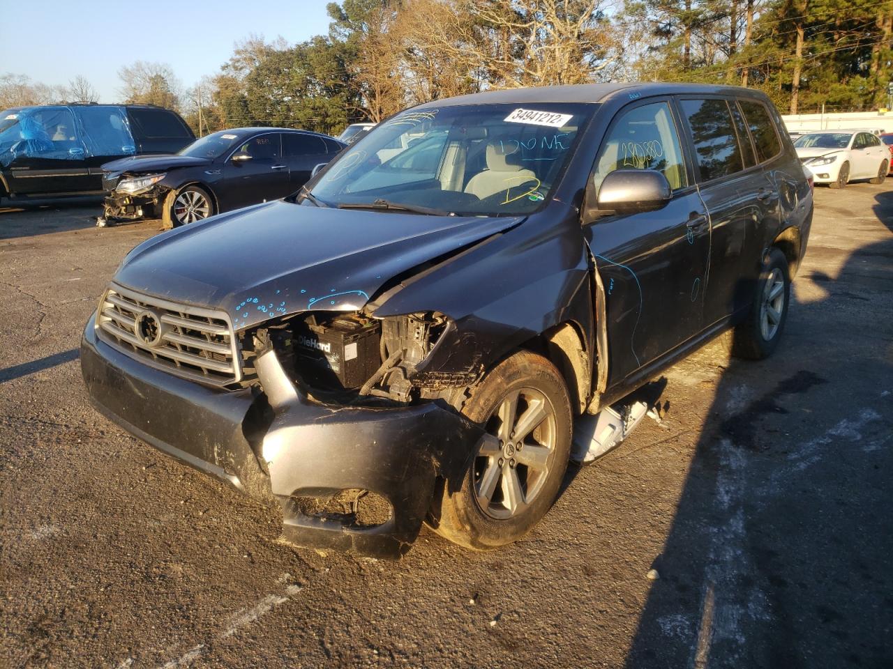 Photo 2 from auction – 2008 TOYOTA HIGHLANDER with VIN JTEDS41A982025453