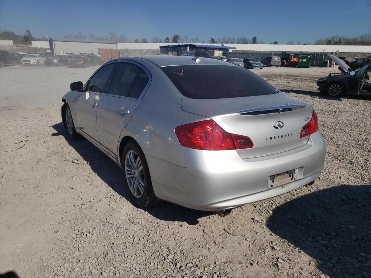 Photo 3 from auction – 2012 INFINITI G25 BASE with VIN JN1DV6AP0CM810679