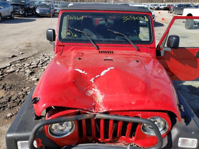 Photo 7 from auction – 2003 JEEP WRANGLER C with VIN 1J4FA39S23P363614