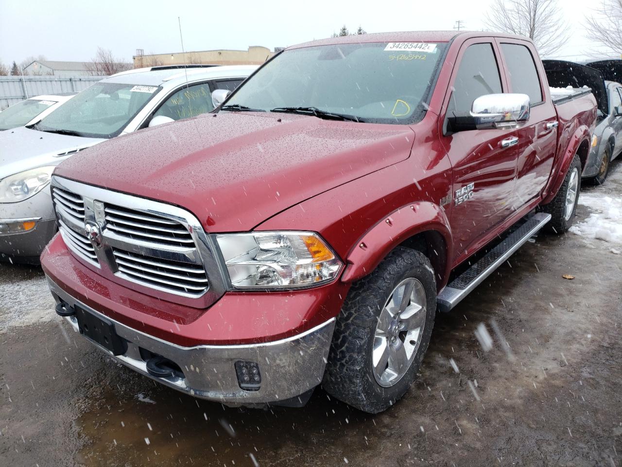 Photo 2 from auction – 2014 RAM 1500 SLT with VIN 1C6RR7LT0ES215263
