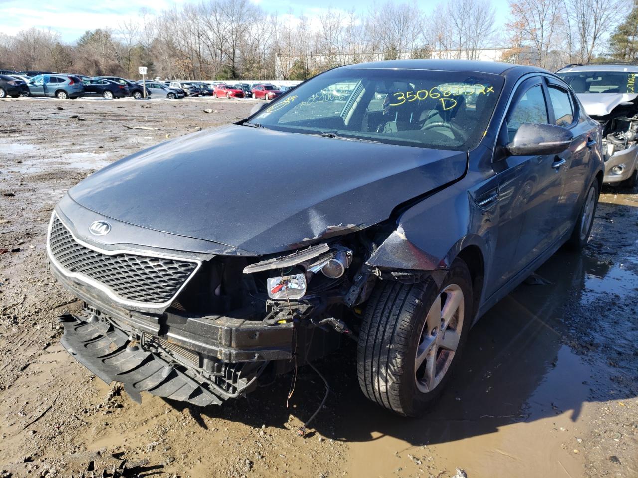 Photo 2 from auction – 2015 KIA OPTIMA LX with VIN KNAGM4A78F5562808