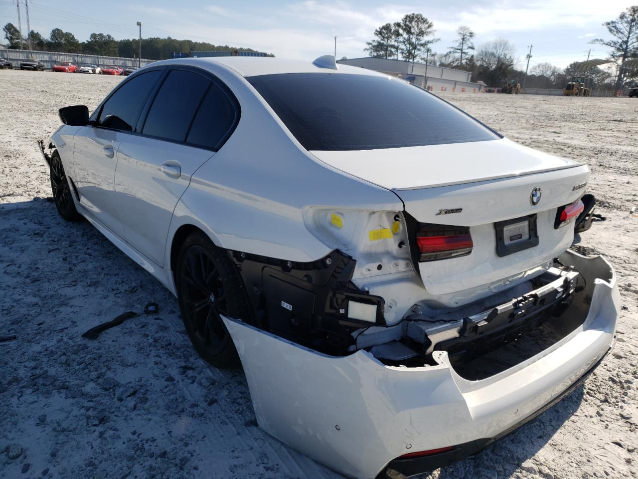Photo 3 from auction – 2021 BMW M550XI with VIN WBA13BK06MCG00384