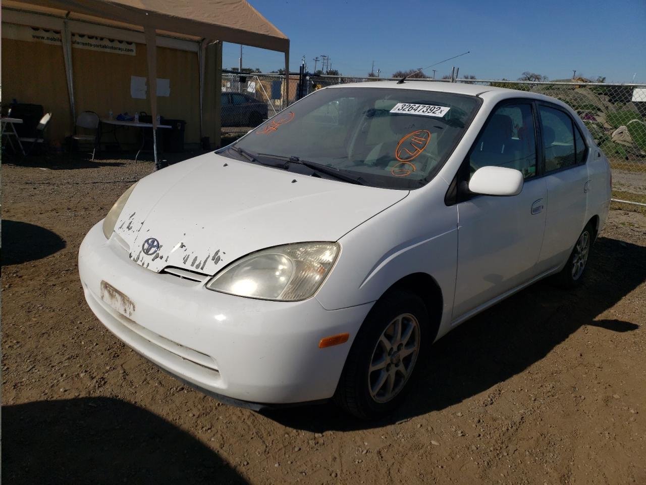 Photo 2 from auction – 2001 TOYOTA PRIUS with VIN JT2BK12U810014876