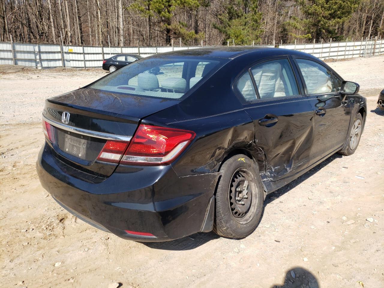 Photo 4 from auction – 2014 HONDA CIVIC LX with VIN 19XFB2F57EE064893