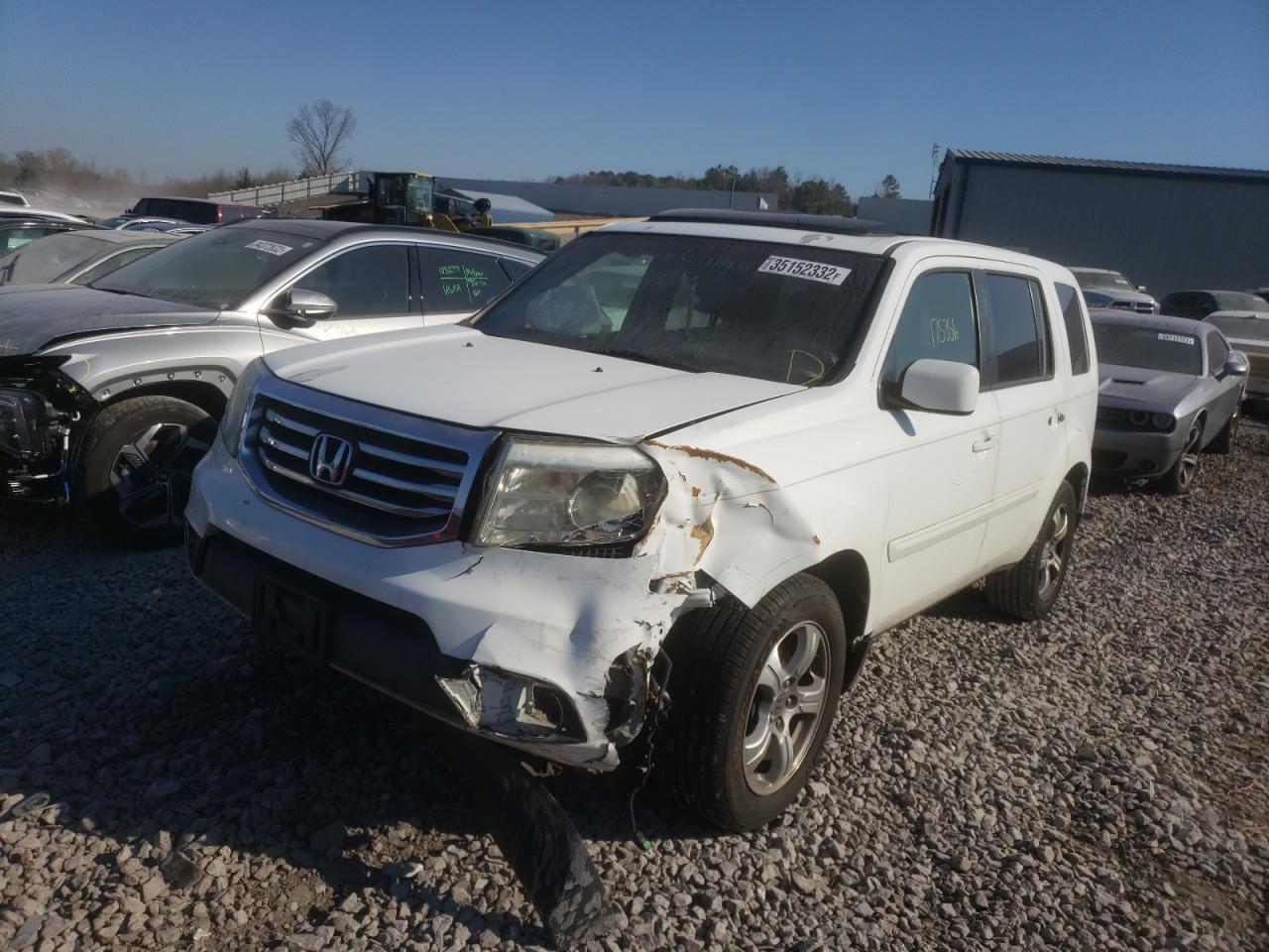 صورة رقم 2 من المزاد - 2012 HONDA PILOT EXL مع VIN 5FNYF3H62CB009431