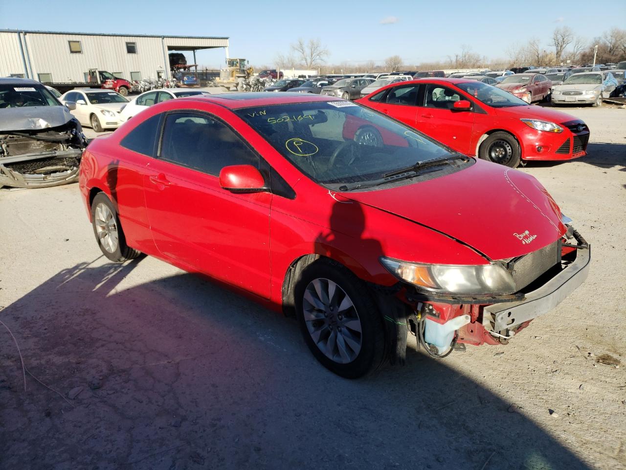 Photo 1 from auction – 2011 HONDA CIVIC EX with VIN 2HGFG1B89BH502164