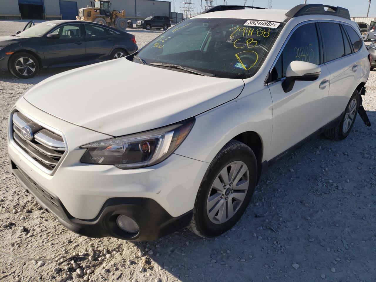 Photo 2 from auction – 2018 SUBARU OUTBACK 2. with VIN 4S4BSAFC1J3294188