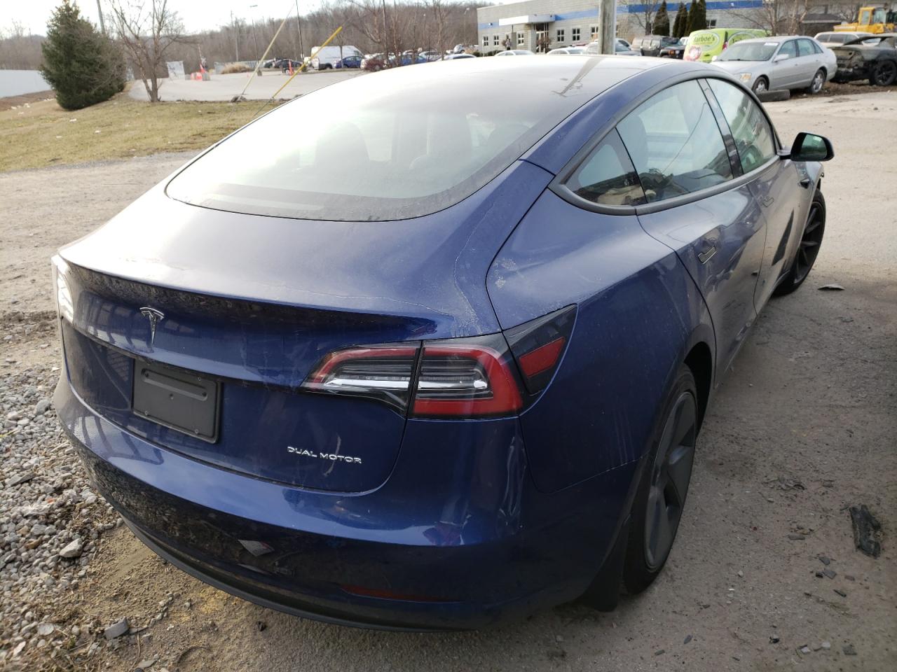 Photo 4 from auction – 2021 TESLA MODEL 3 with VIN 5YJ3E1EB7MF019439