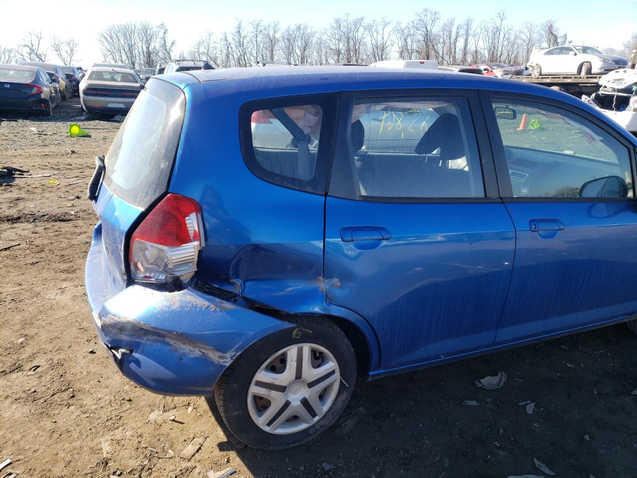 Photo 9 from auction – 2008 HONDA FIT with VIN JHMGD37458S041736
