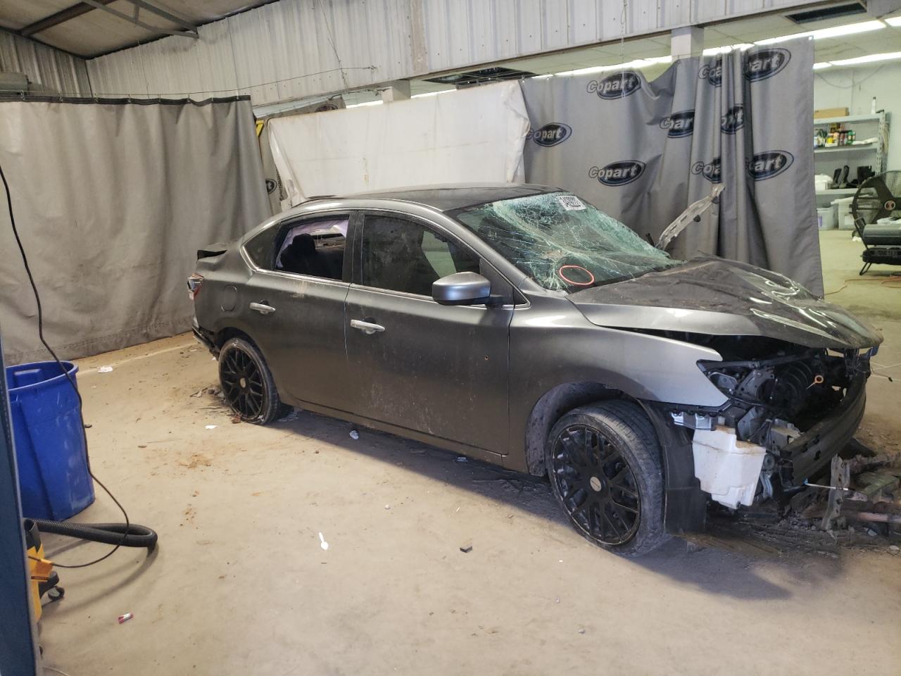 NISSAN SENTRA S 2018 with VIN 3N1AB7AP4JY201641 - Photo from auction