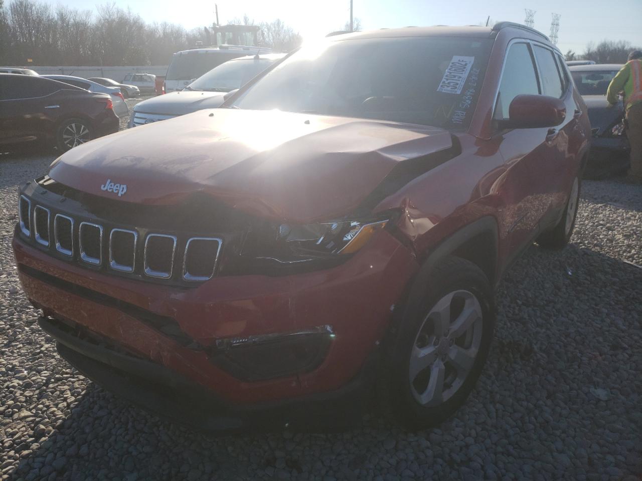 Photo 2 from auction – 2019 JEEP COMPASS LA with VIN 3C4NJCBB1KT652151