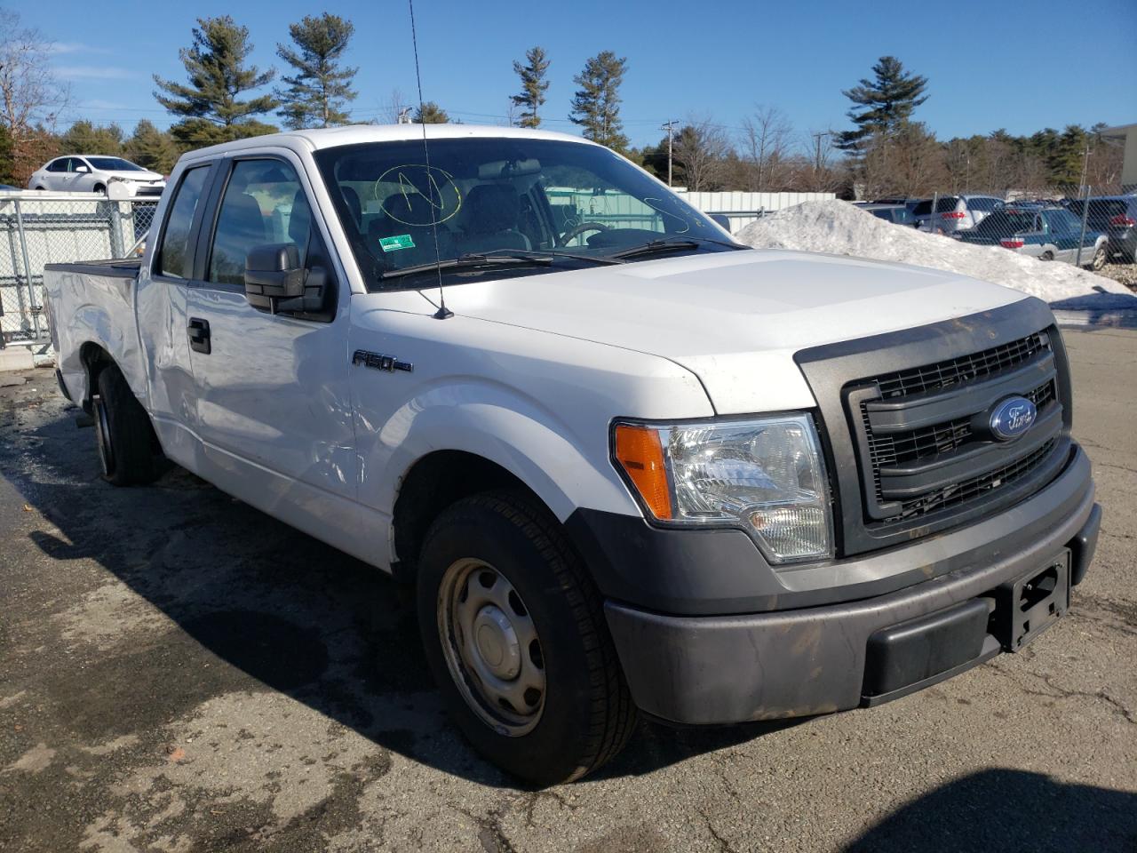 FORD F150 SUPER 2013 with VIN 1FTEX1CM8DKG01432 - Photo from auction