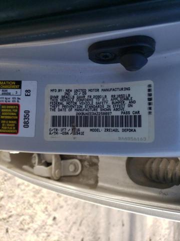 Photo 10 from auction – 2010 TOYOTA COROLLA BA with VIN 1NXBU4EE3AZ258897