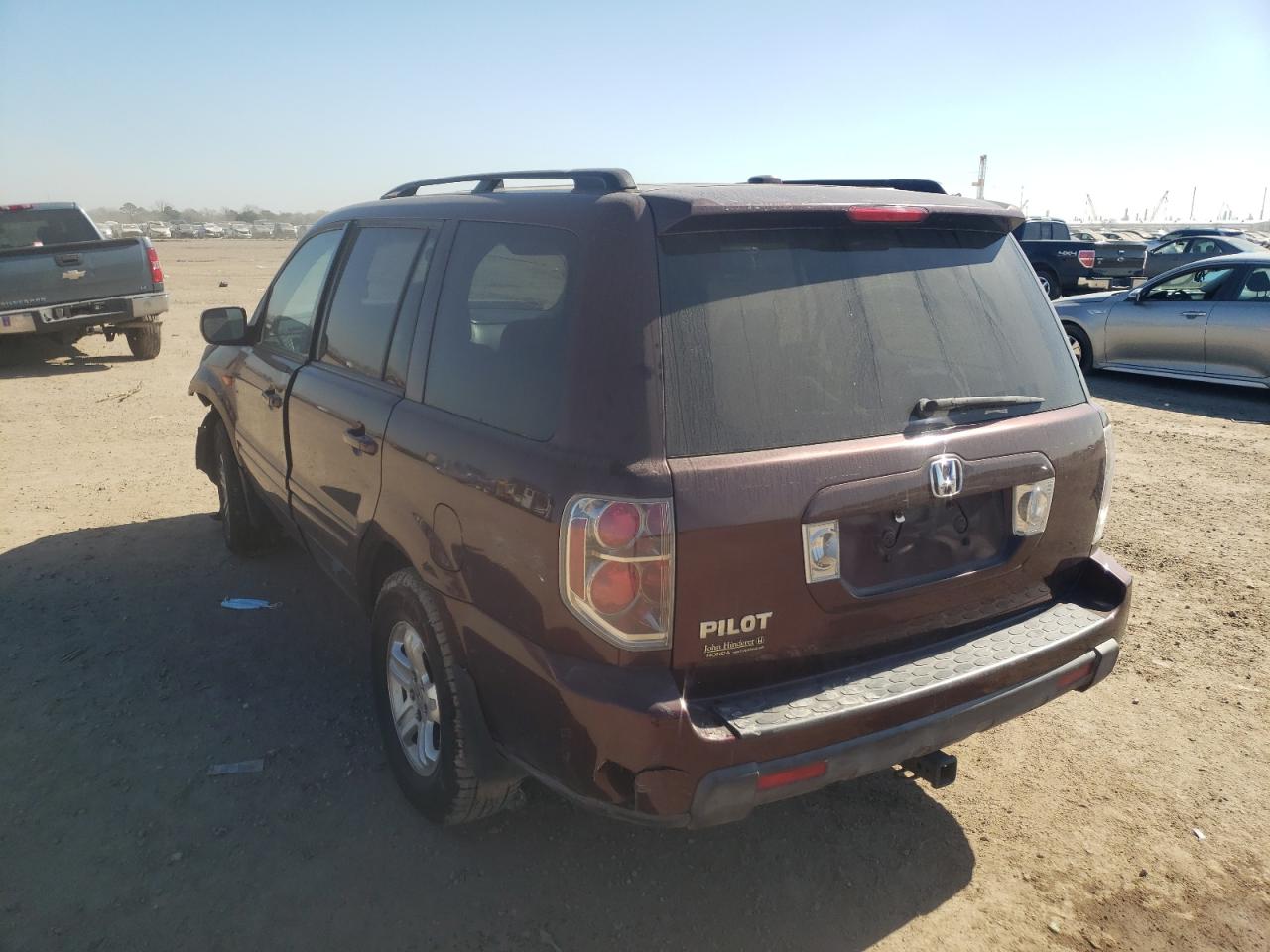 Photo 3 from auction – 2008 HONDA PILOT VP with VIN 5FNYF28258B011401