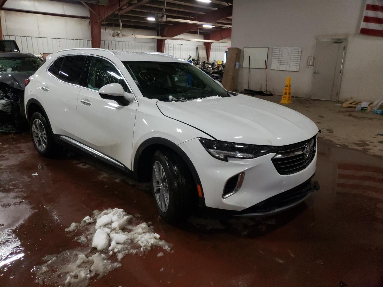 BUICK ENVISION P 2022 with VIN LRBFZMR41ND016834 - Photo from auction
