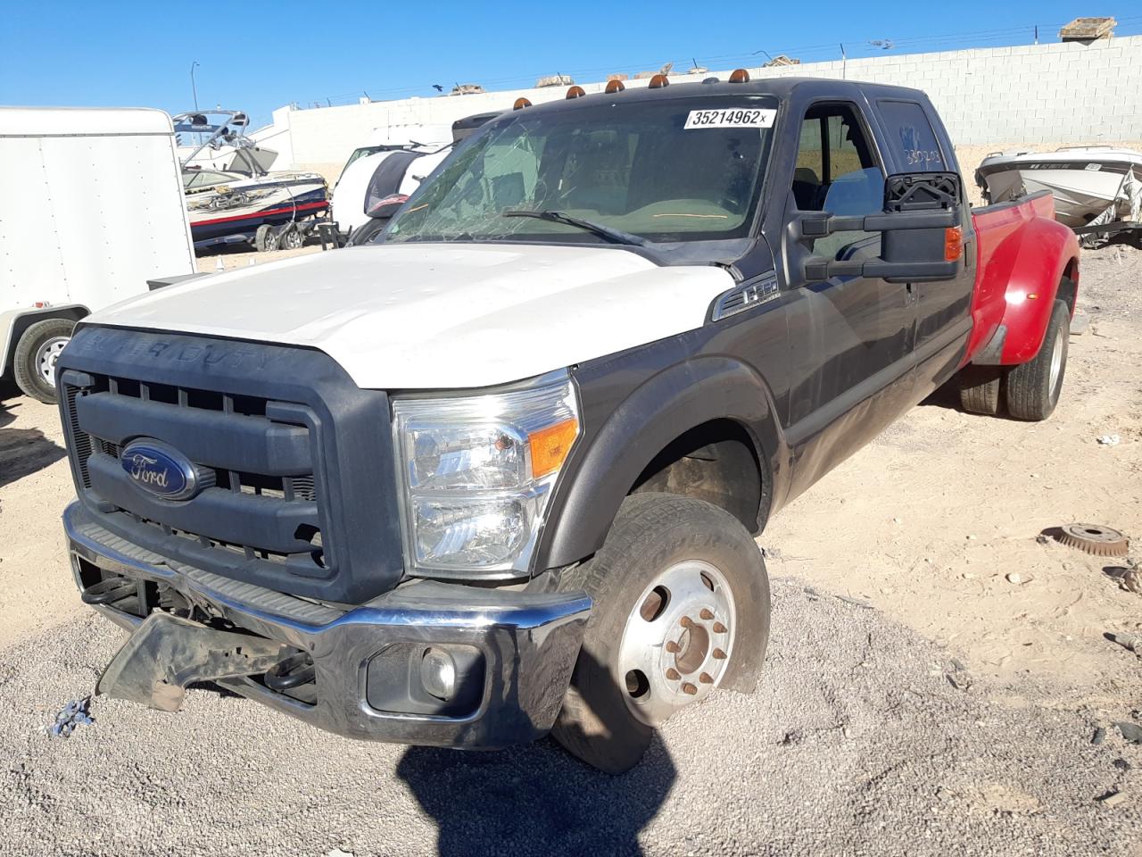 Photo 2 from auction – 2014 FORD F350 SUPER with VIN 1FT8W3DT7EEA96503