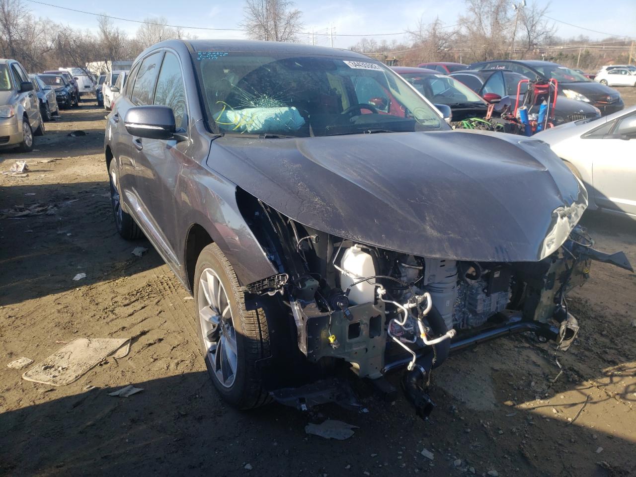 ACURA RDX TECHNO 2021 with VIN 5J8TC2H57ML017688 - Photo from auction