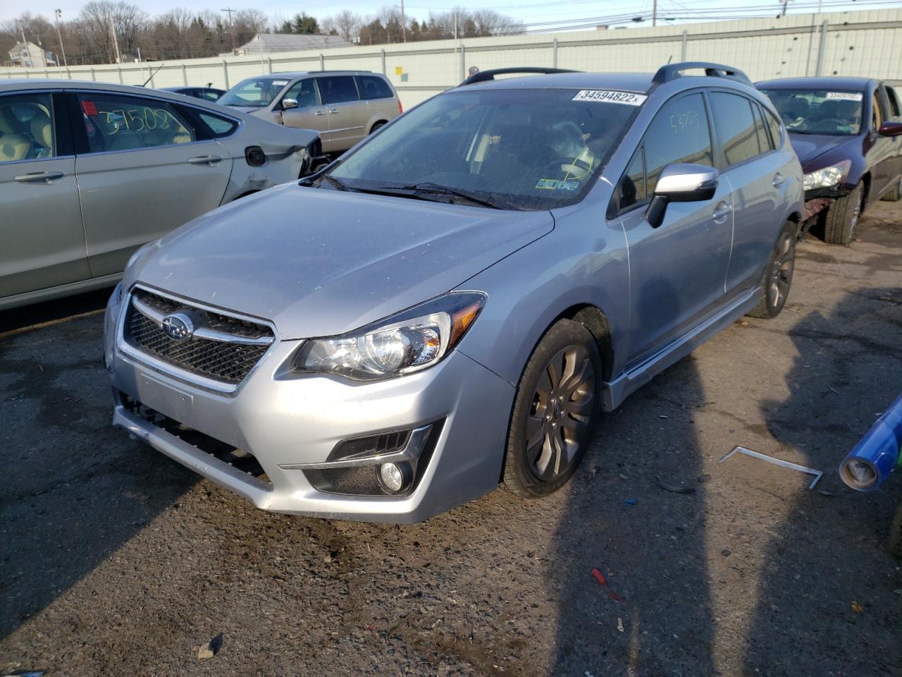 Photo 2 from auction – 2016 SUBARU IMPREZA SP with VIN JF1GPAP66G9256763