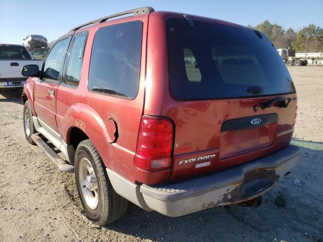 Photo 3 from auction – 2001 FORD EXPLORER S with VIN 1FMYU70E71UA13779