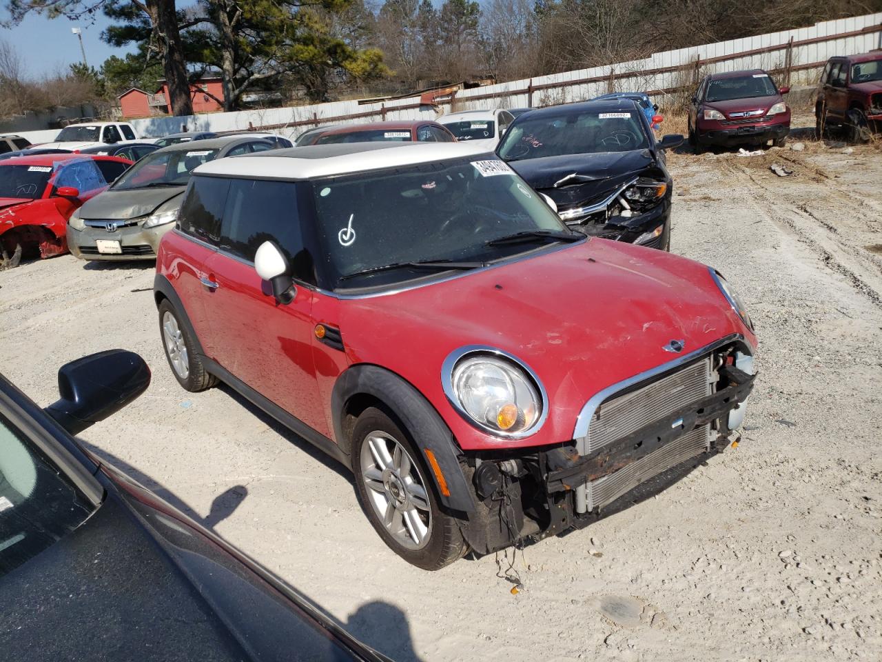 MINI COOPER 2011 with VIN WMWSU3C58BT098439 - Photo from auction
