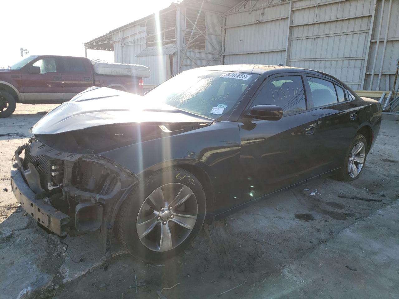 Photo 2 from auction – 2016 DODGE CHARGER SX with VIN 2C3CDXHG9GH339264