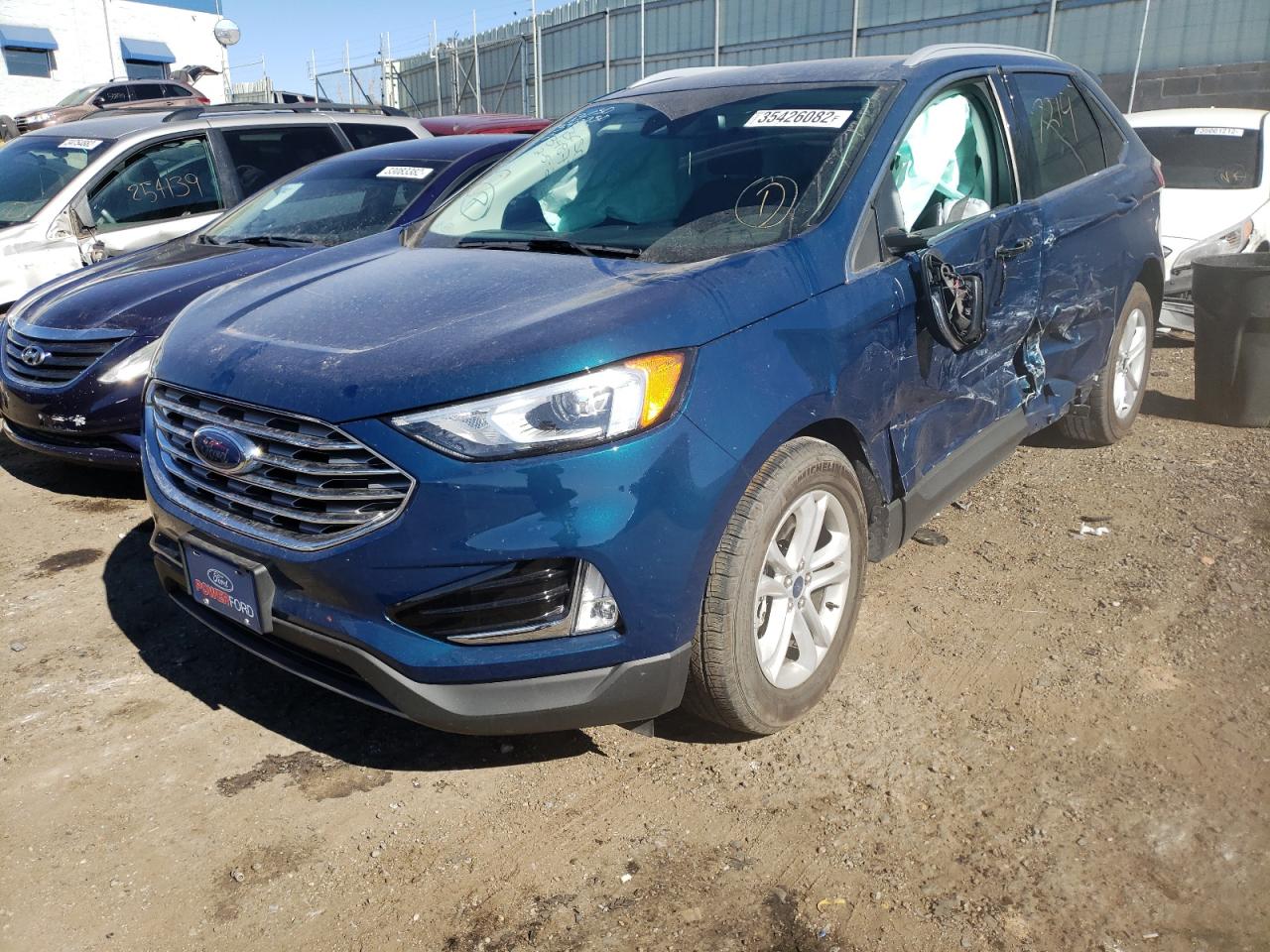 Photo 2 from auction – 2020 FORD EDGE SEL with VIN 2FMPK4J93LBB56075