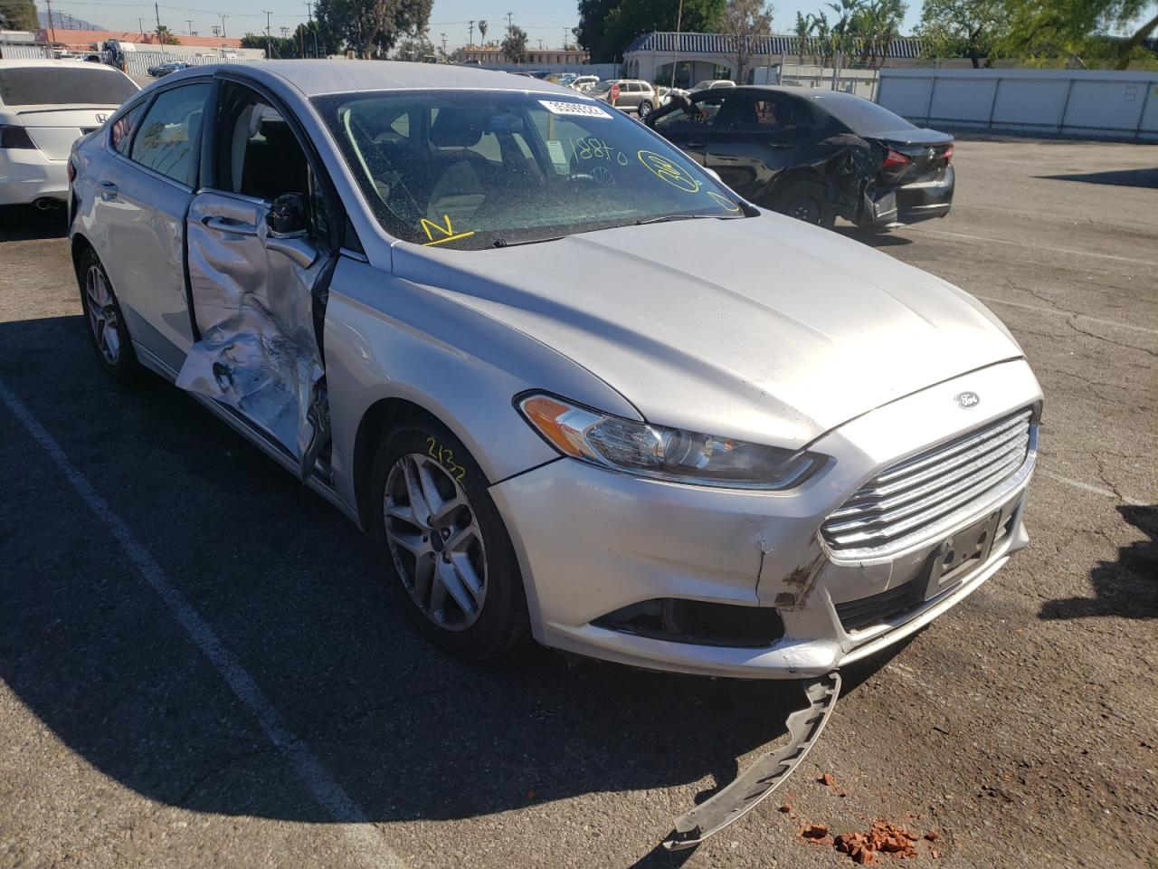 FORD FUSION SE 2016 with VIN 3FA6P0H7XGR367494 - Photo from auction
