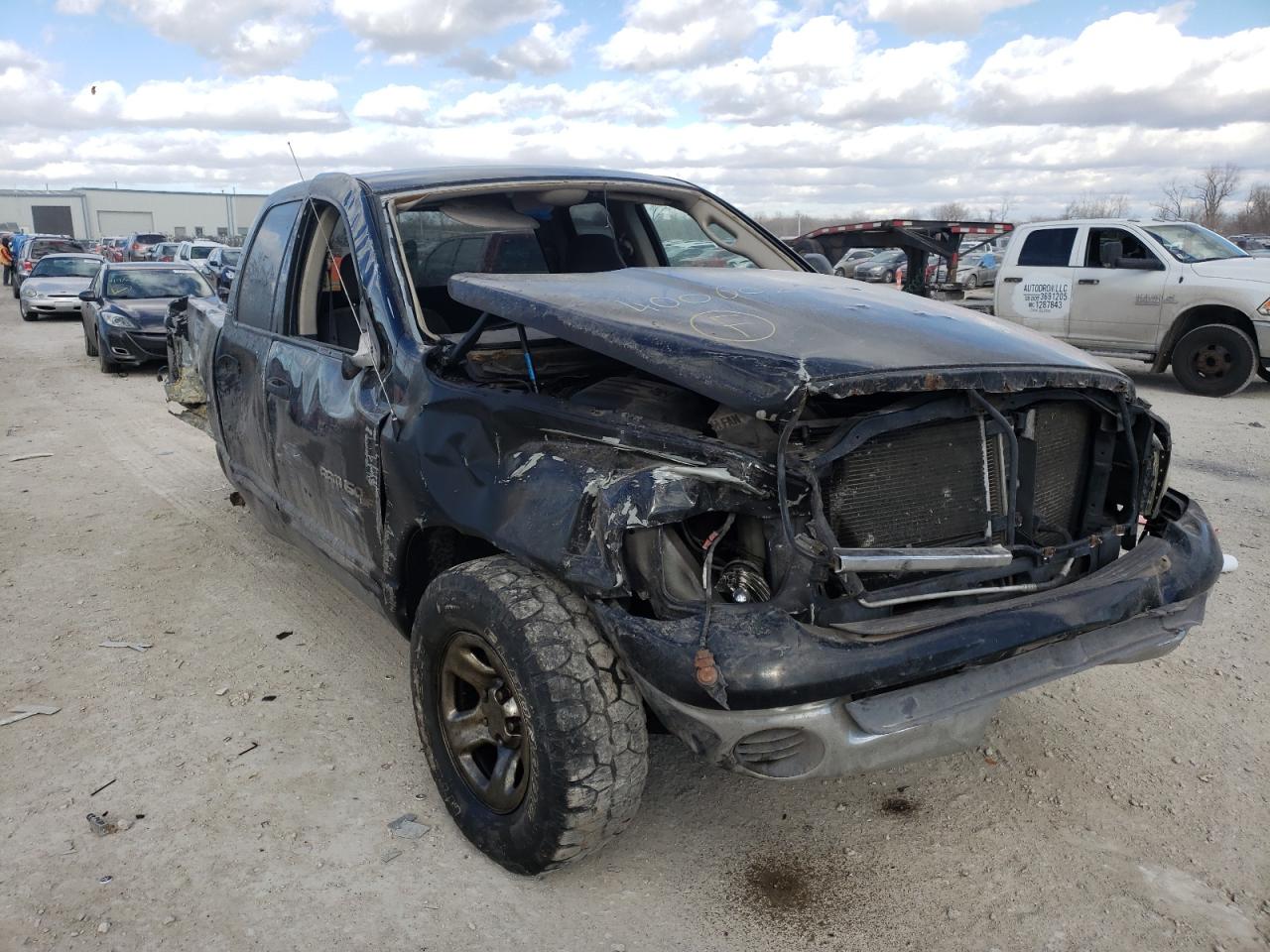 DODGE RAM 1500 2002 with VIN 3D7HU18Z82G156002 - Photo from auction