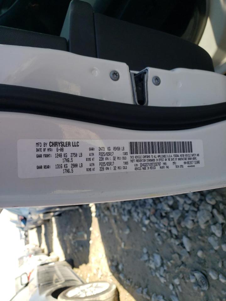 Photo 10 from auction – 2009 DODGE JOURNEY SX with VIN 3D4GG57V29T232787