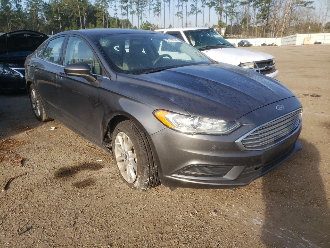 FORD FUSION SE 2017 with VIN 3FA6P0H75HR279387 - Photo from auction