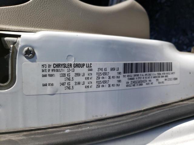 Zdjęcie 10 z aukcji – 2014 DODGE GRAND CARA z VIN 2C4RDGCG0ER245374
