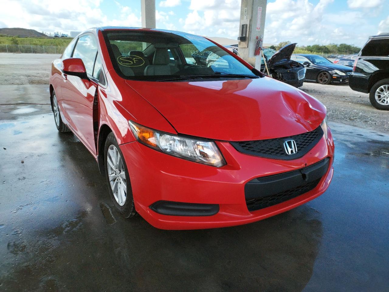 Photo 1 from auction – 2012 HONDA CIVIC EXL with VIN 2HGFG3B14CH549506