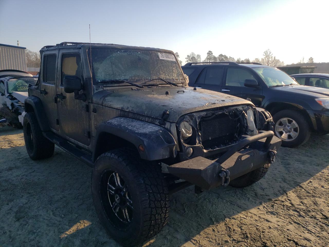 JEEP WRANGLER U 2016 with VIN 1C4BJWDG0GL306284 - Photo from auction