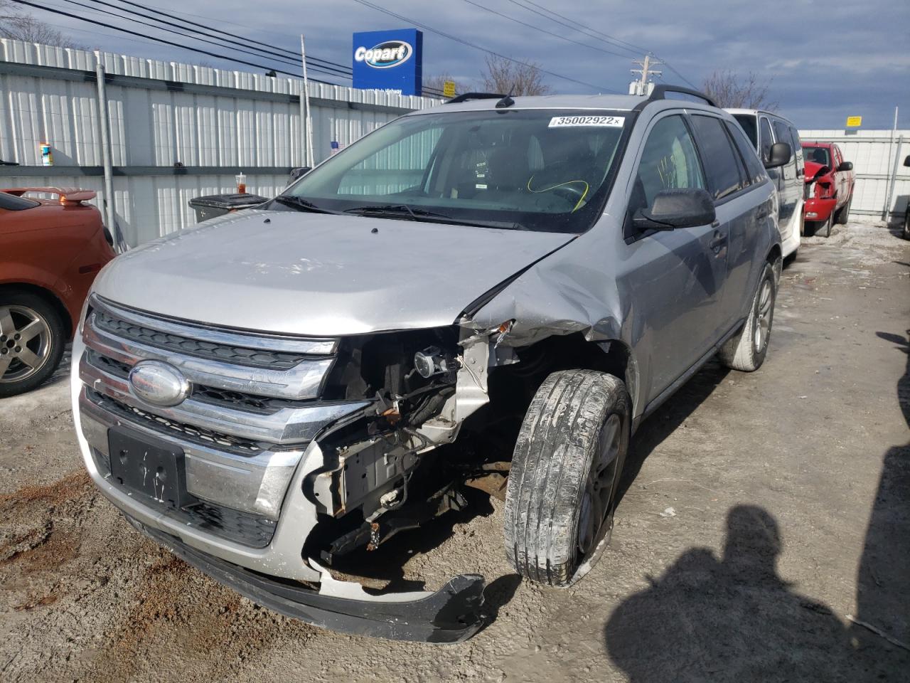 Photo 2 from auction – 2013 FORD EDGE SE with VIN 2FMDK3GC5DBE29647