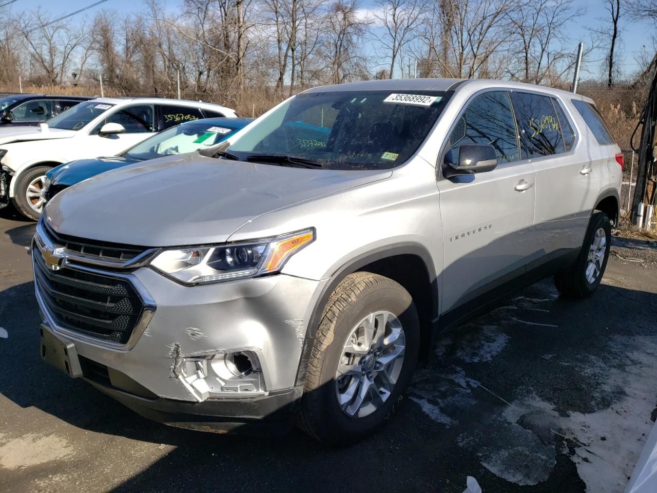 Photo 2 from auction – 2021 CHEVROLET TRAVERSE L with VIN 1GNERFKW4MJ244094