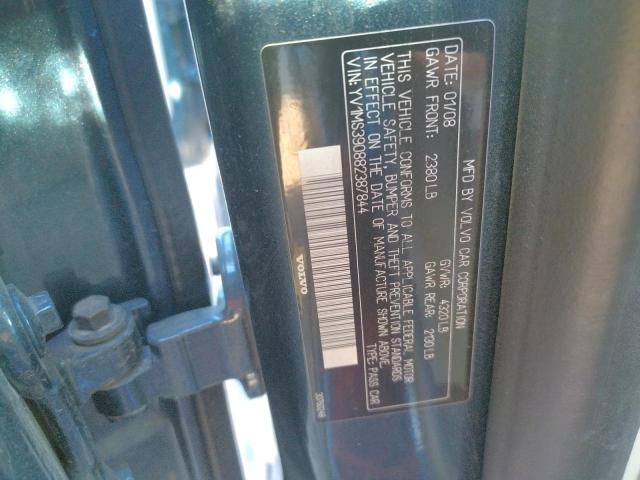 Photo 10 from auction – 2008 VOLVO S40 2.4I with VIN YV1MS390882387844