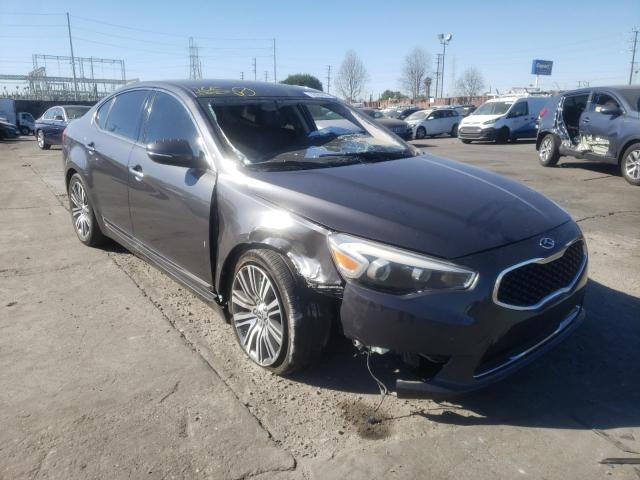 KIA CADENZA PR 2014 with VIN KNALN4D72E5132844 - Photo from auction