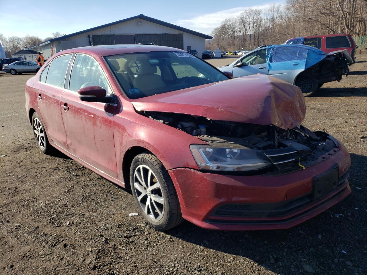 VOLKSWAGEN JETTA SE 2017 with VIN 3VWDB7AJ9HM379730 - Photo from auction