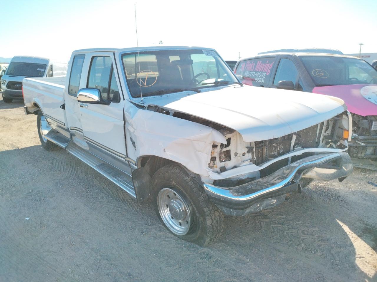FORD F250 1997 with VIN 1FTHX25F0VEC47682 - Photo from auction
