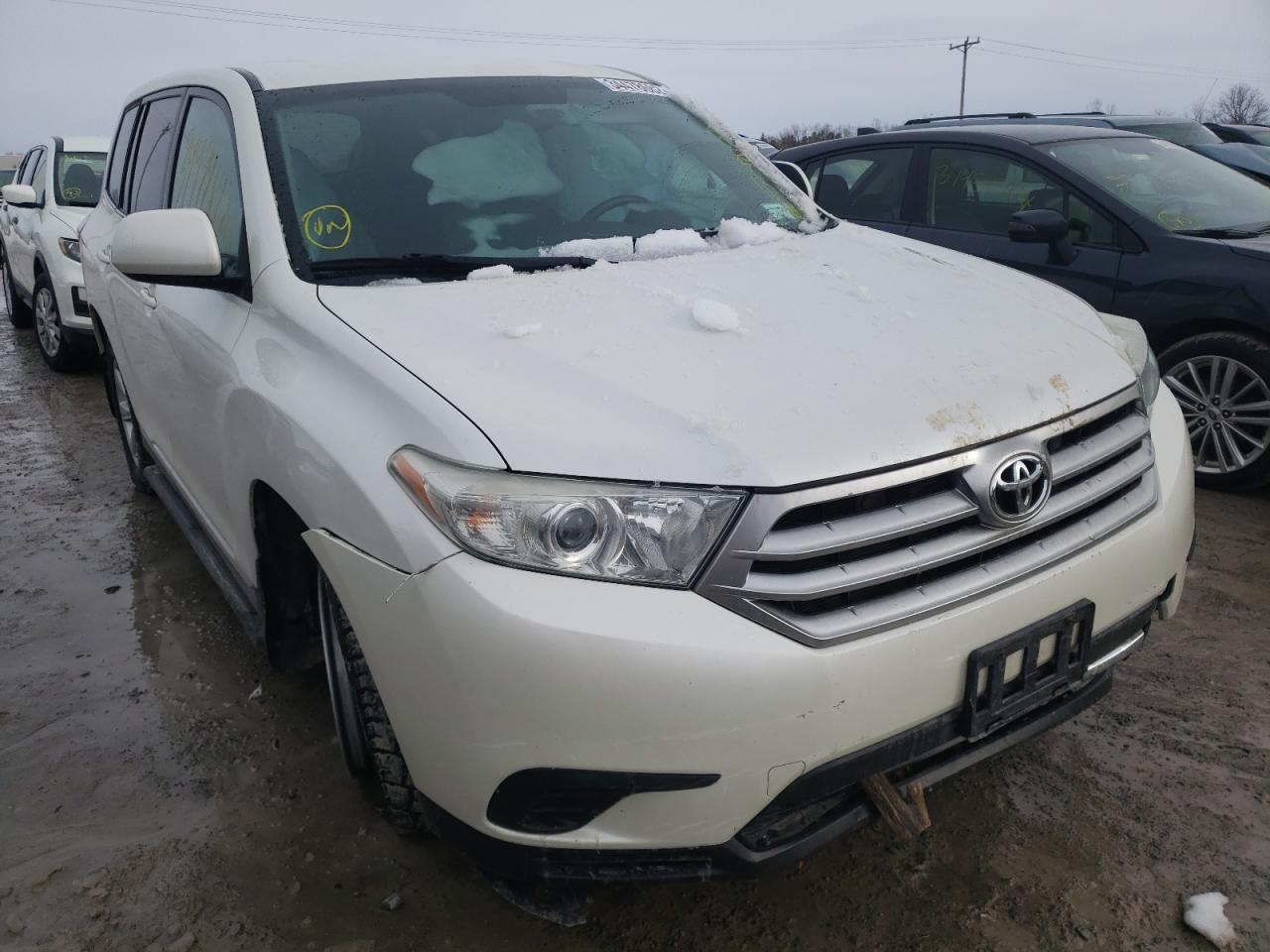TOYOTA HIGHLANDER 2013 with VIN 5TDBK3EH6DS210737 - Photo from auction