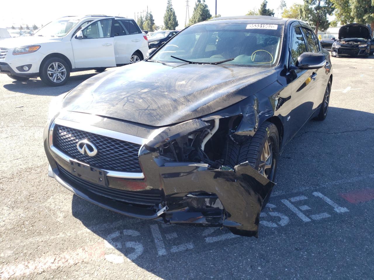 Photo 2 from auction – 2017 INFINITI Q50 BASE with VIN JN1CV7AP4HM642067