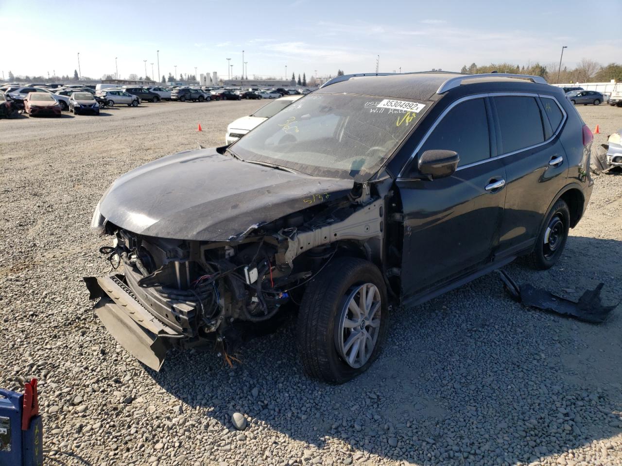 Photo 2 from auction – 2019 NISSAN ROGUE S with VIN KNMAT2MT8KP549984