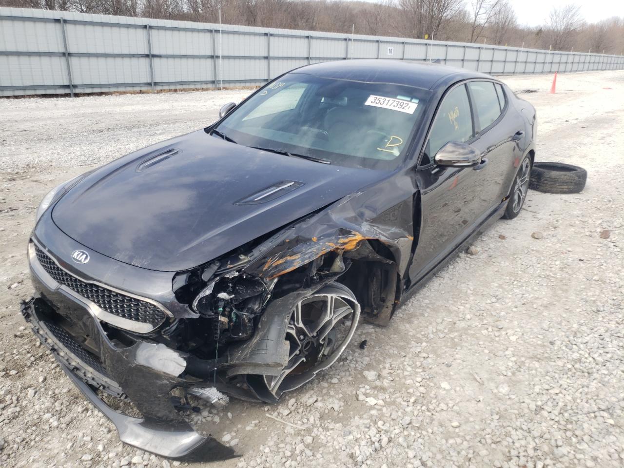 Photo 2 from auction – 2021 KIA STINGER with VIN KNAE15LAXM6088866